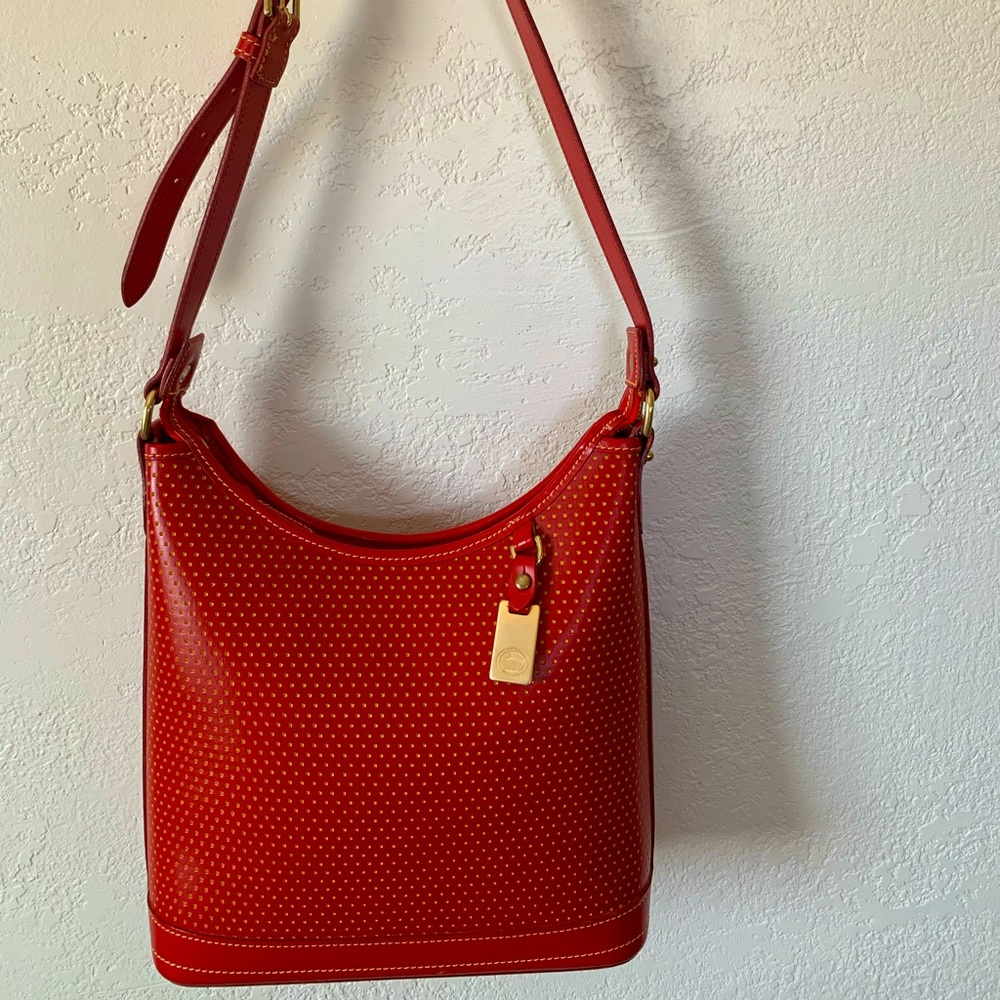 Dooney & Bourke Red Shoulder Bag